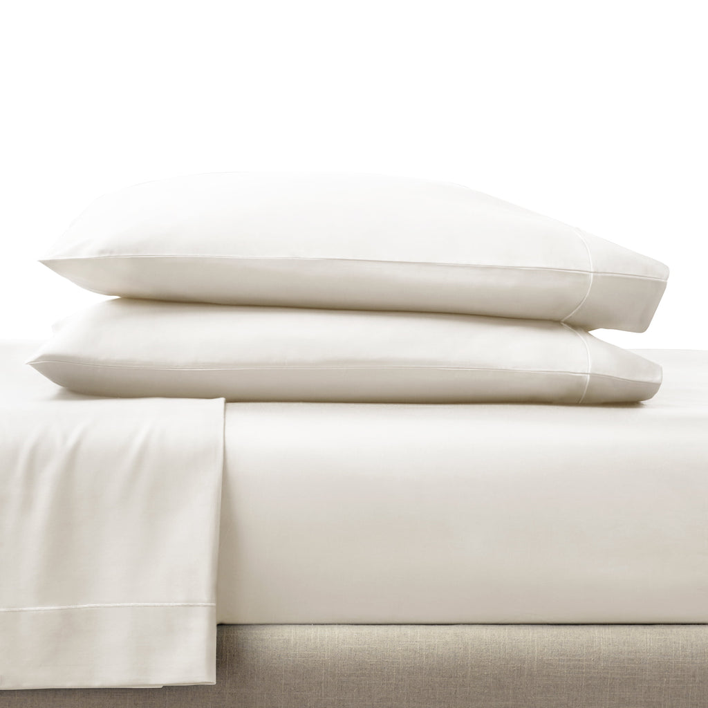 4-Piece 400 Thread Count Vanilla Dream Performance Bed Sheet Set, King - Image 2