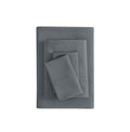 Mainstays Super Soft Brushed Microfiber Bed Sheet Set, Soothing Gray, Queen, 4 Piece
