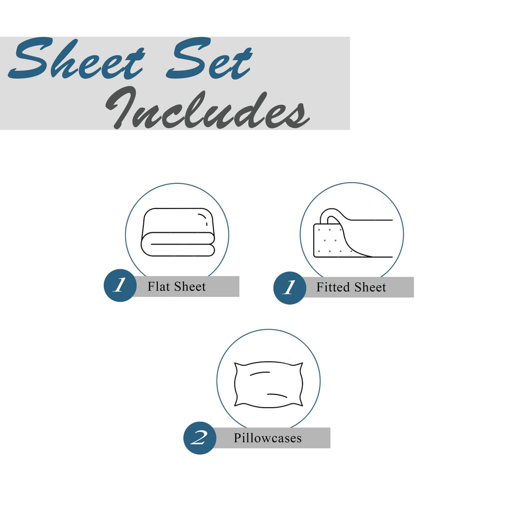Mainstays Cotton Rich Extra Soft Jersey Bed Sheet Set, Queen, Charcoal, 4 Pieces - Image 6